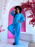 OVERSIZE 2в1 комплект "MISSY" - СИНИЙ